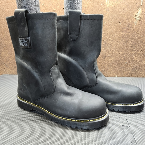Dr. Martens Size 13 Mens Steel Toe Boots - Picture 1 of 6